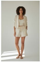 Ivory Linen - Front Full-Body